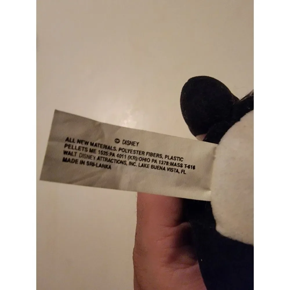 Disney Bambi Flower the Skunk Bean Bag Plush Stuffed Toy